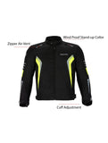 Men's CE Armored Nylon & Mesh Motorcycle Waterproof Biker Jackets CHOOSE COLOR Jimmy Lee Leathers Club Vest