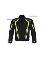 Men's Nylon and Mesh Motorcycle Jacket in Neon CE Armor CHOOSE COLOR Jimmy Lee Leathers Club Vest