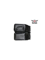 Motorcycle Saddlebag With Studs 4078