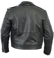 UNISEX KID'S M/C STYLE MOTORCYCLE JACKET